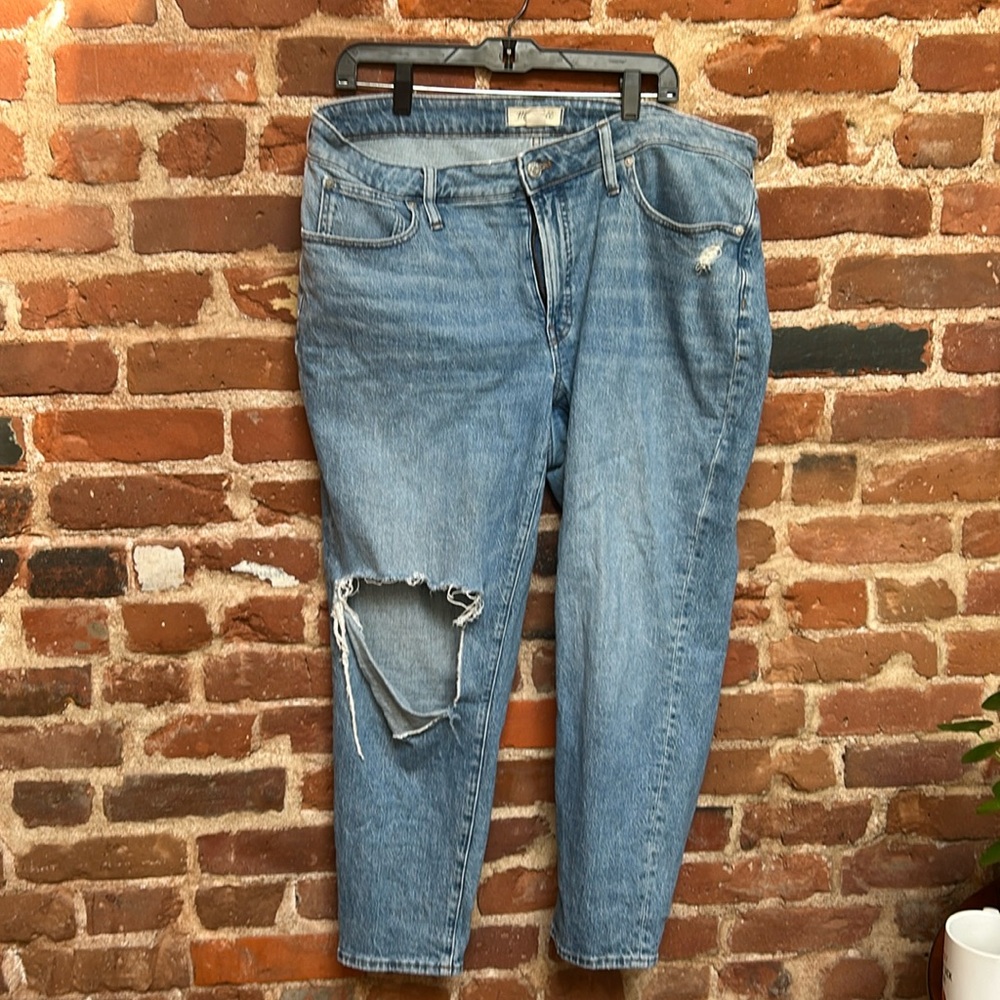 Madewell Light Blue Midrise Perfect Jeans